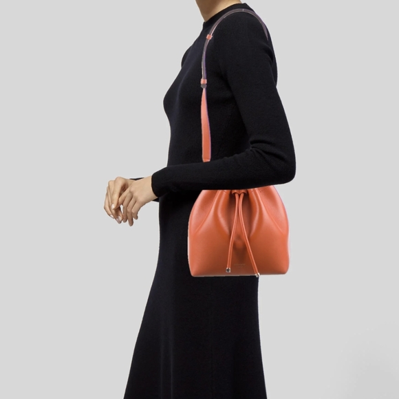 Jimmy choo Amber Orange Bon Bon Bucket bag - Picture 3 of 5